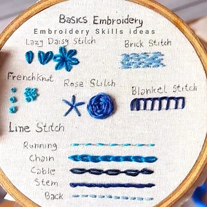 Easy basic hand embroidery for beginners #stitch #new #needlework #foryou #fb | Embroidery Skills ideas