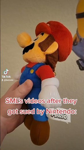 SML's videos after they got sued by Nintendo
