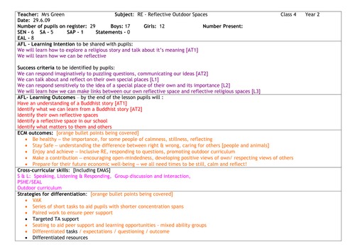 Teachers TV: Primary RE - Being Reflective