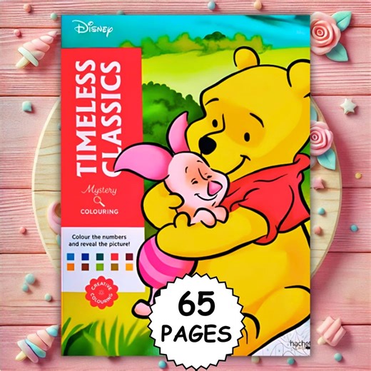 Timeless Classics | Coloriage | Disney Coloring Book | PDF Coloring | Color by Number | Adult Coloring Books | Book Colored - Etsy