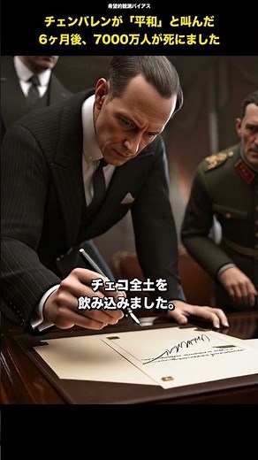 チェンバレンがヒトラーを信じた理由｜希望的観測バイアス