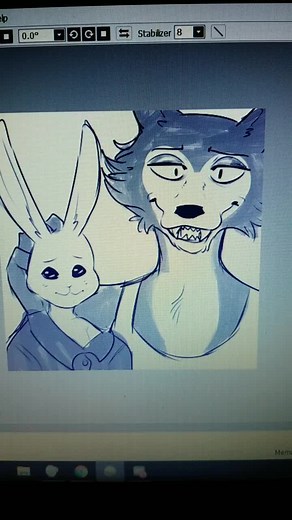 Captivating Drawings of Haru and Legosi | Beastars Fan Art