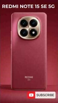 Redmi Note 15 SE 5G 😱 3200nits Display + 5800mAh – Budget King or Scam?