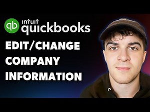 How to Edit or Change Company Information in Quickbooks Online (Full 2025 Guide)