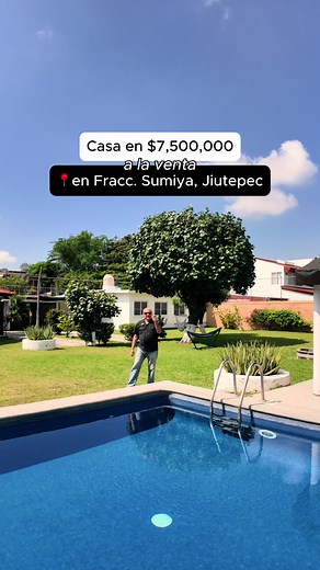 Casa estilo Cuernavaca en San José Sumiya