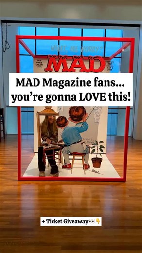 Stephanie Taleghani | MAD Magazine fans… this one’s for you! ⭐️ The @cincyartmuseum just opened What, Me Worry? The Art and Humor of MAD Magazine — a brand-new... | Instagram