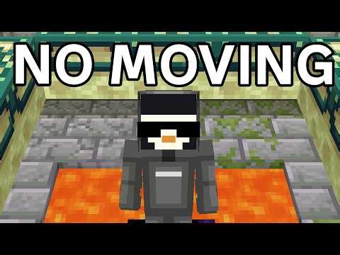 Beating Minecraft Without Moving...