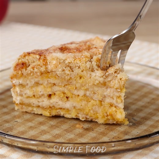 183K views · 1.4K reactions | If you have Oatmeal and 3 Apples make this famous Cake! Super Simple Recipe | Simple Food - videos and recipes | Facebook