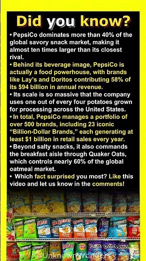 Inside PepsiCo’s 23 Billion-Dollar Brands and Global Snack Domination