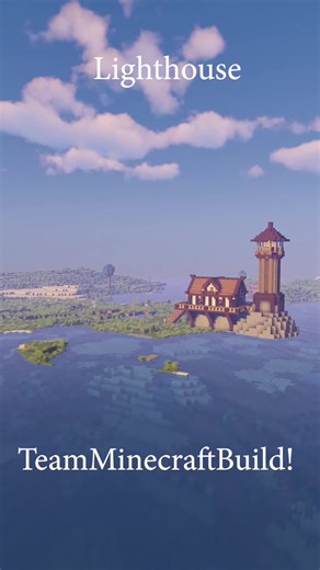 Lighthouse #Minecraft #fyp #TeamMinecraftBuild #Foryoupage #Chill #Tutorial #Build #Lighthouse #fy #Foryou #tuto
