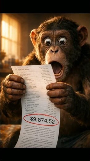 When Monkey Uses Food App for First Time 🤣#shorts#youtubeshorts#funny