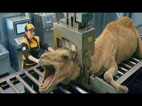 The Complete Camel Milk Powder Factory Process 🐪 | From Fresh Extraction to Premium Packaging!