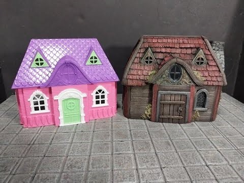 Dollar Tree Dollhouse Conversion 2 for EZD6, Pathfinder, Dungeons and Dragons, and Warhammer