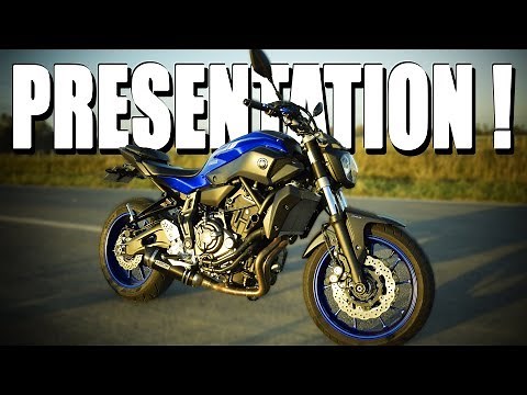 PRESENTATION OF THE BEST A2 LICENSE MOTORCYCLE! (MT07)