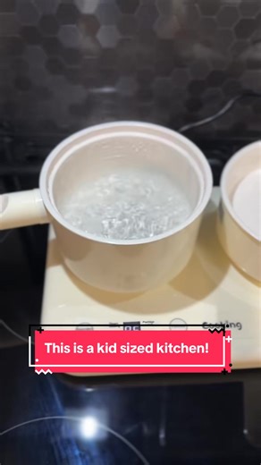 This real cooking set for kids has been a game-changer for building independence and fine motor skills. It's designed with safety first so they can actually learn to cook. #montessori #kidscooking #parentinghacks #momtok #coolfinds