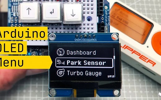 Arduino OLED菜单教程