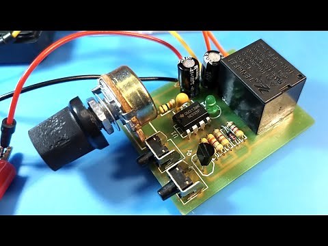 NE555 Delay-Timer Relay Kit – Build & Test