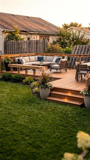 BaCKyard Transformation 😀 #shorts #satisfying