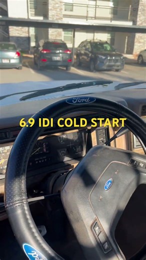 6.9 IDI Cold Start - DRW 86 Ford F-350