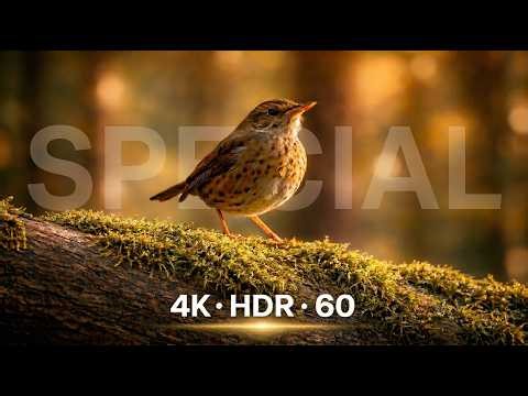When Nature Forgets You're Watching 🌿🦚 | 4K UHD 60FPS HDR Dolby Vision OLED