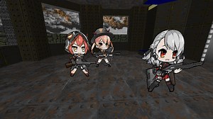 GFLCompanionV2 Shotguns file - Girls Frontline Enemy Territory pt 1 mod for Doom II