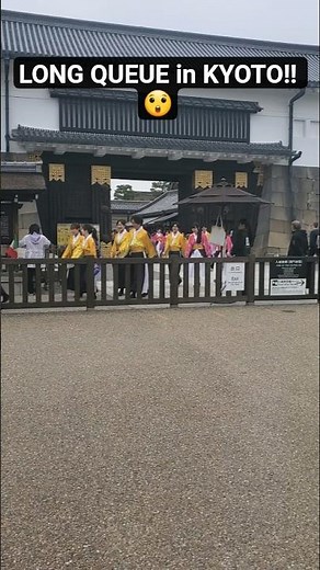 二条城で外国人が長蛇の列！京都・世界遺産のリアルな入場風景 | Nijō Castle Kyoto