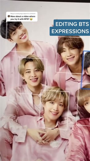 Editing BTS Expressions in Photoshop | Fun Video Editing Tutorial