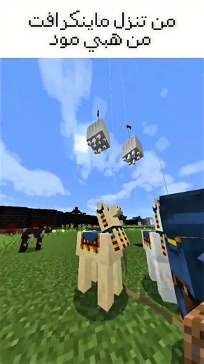 من تنزل ماينكرافت من هبي مود 😂😂 #minecraft #pov #ماين_كرافت