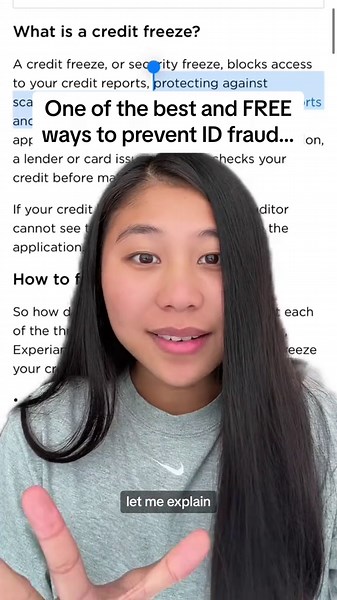 The best way to protect yourself from identity theft and financial fraud