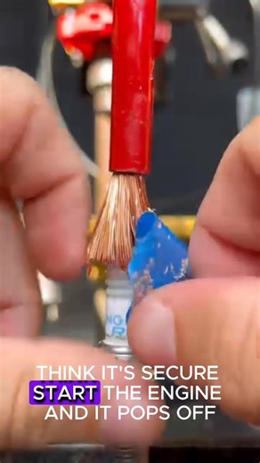 The right technique to secure a spark plug wire without frustration Locked in seconds, done right #WorkshopHack #MechanicTips #SparkPlugWire | Tool Titans