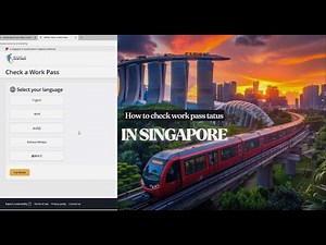 How to Check Work Pass Status in Singapore (Simple Guide 2025)