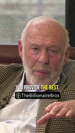 Jim Simmons, the founder of Renaissance Technologies, is known for his unique hiring philosophy - he seeks out incredibly intelligent individuals and allows them to work together to solve complex problems. But it's not just about having smart people in the room. Jim also invests in the best technology and gives his team the freedom to explore and experiment. #billionaire #money #business #success #wealth #finance #thebillionairebros
