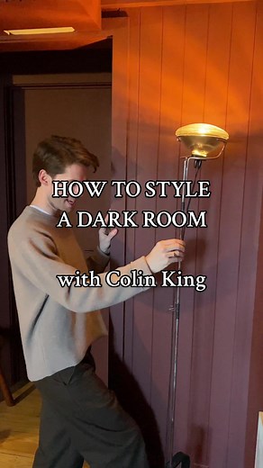 Interior stylist @Colin King is giving us his secrets to styling a moodier room into the coziest of spaces 😌 #archdigest #homedecor #styling #bedroom #hometour #decoration