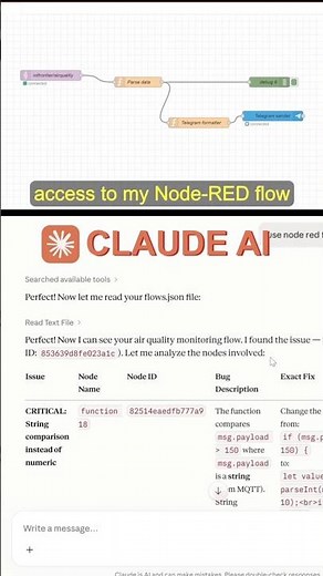 Can Claude AI Debug My Node-RED?