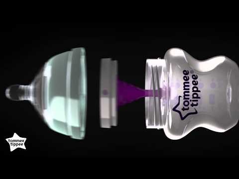 How the Tommee Tippee Anti Colic baby bottle works