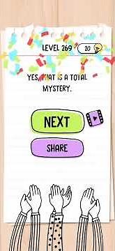 Brain test level 269 Walkthrough