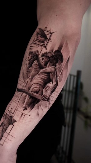 Perseus Concept Tattoo Inspired by Greek Mythology