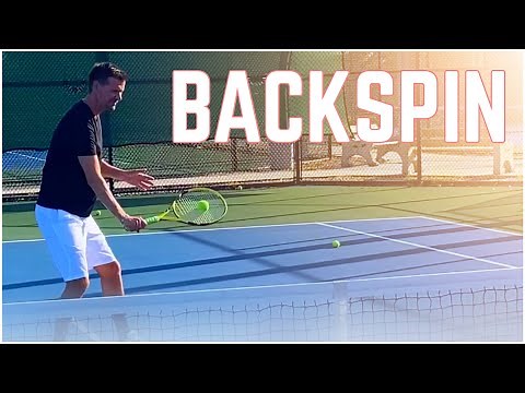 How to Put Backspin on The Tennis Ball | Specialty Shots
