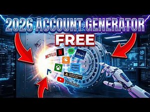 FREE ACCOUNT GENERATOR 2026: Netflix, Steam, Crunchyroll, Disney+ & HBO Max – NEW METHOD!