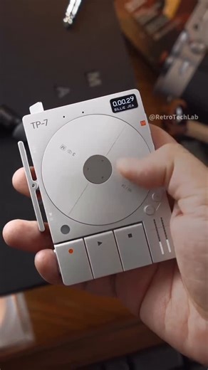 HIFICINE #hifi & #homecinema on Instagram: "Teenage Engineering TP-7 🎙️ Portable. Powerful. Beautifully designed. Capture sound anywhere. #teenageengineering #TP7 #fieldrecorder #audiogear #portableaudio musictech Via @retrotechlab"