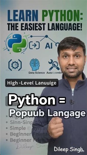 Start with python