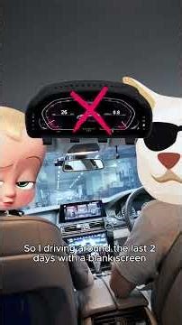 BMW F10 - Retrofit Original BMW 6WB Instrument Cluster