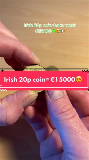 Rare Irish 20p Coin Worth €15000 | Numismatic Collectibles