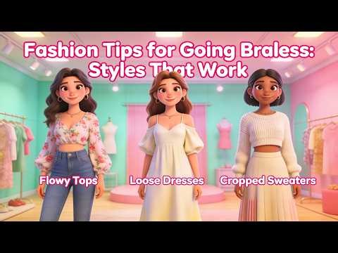 Fashion Tips for Going Braless Styles That Work (2 Minutes)