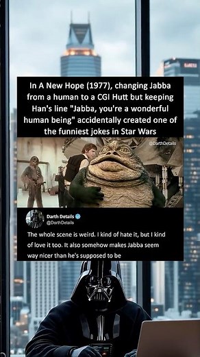 Han’s Funniest Jabba Insult Was Accidental #starwars