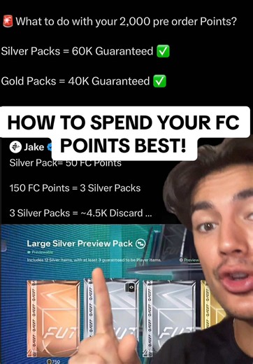 How To Spend Your FC Points On FC27! Should you really open silver packs? Are the gold packs worth it? Should you play draft? Will we have promo packs? I hope this video helps you make a decision! #teddy127 #UltimateTeam #FC27