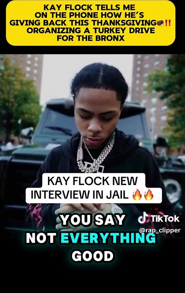 KAY FLOCK NEW INTERVIEW IN JAIL 🔥🔥 #kayflock #viral #fyp #fy #interview