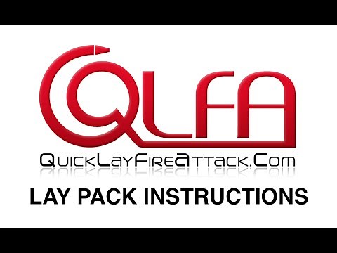 Lay Pack Instructions