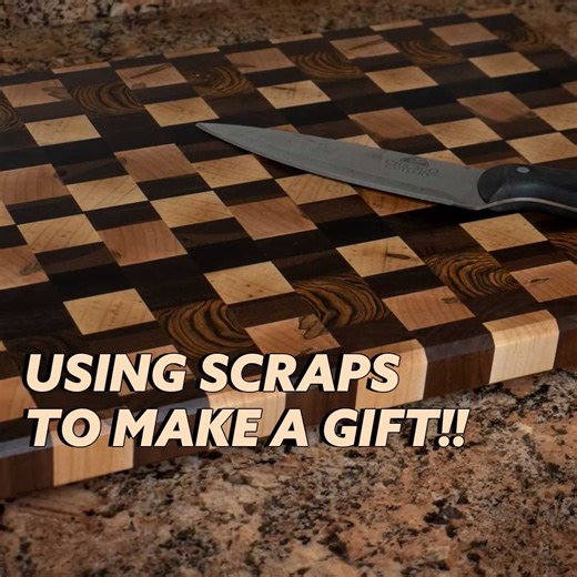 Using Scraps To Make A Gift!
