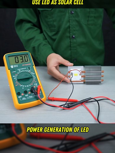 Power generation of LED #freeenergy #energy #electric #DIY #diyproject #invention #power #solar #usa🇺🇸 #tiktok #led